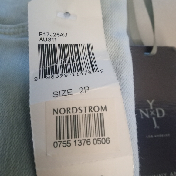 Nordstrom Women's Light Blue Ankle Jeans, Brand New/WT , NYID, 2P - Picture 3 of 5